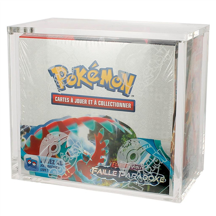ACRYLIC CASE MAGNETIC - POKEMON BOOSTER BOX ACRYLIC CASE MAGNETIC - POKEMON BOOSTER BOX