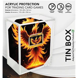 ACRYLIC CASE MAGNETIC - POKEMON TIN BOX