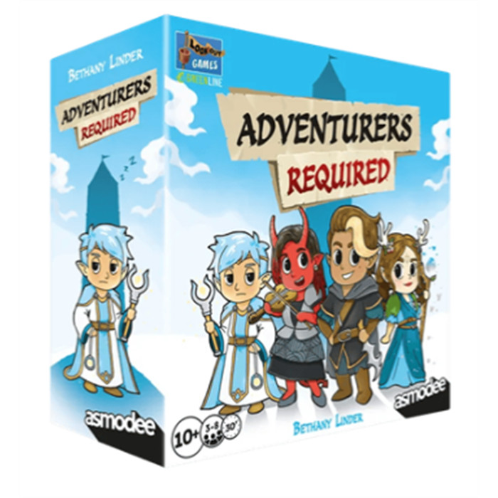 ADVENTURERS REQUIRED ADVENTURERS REQUIRED