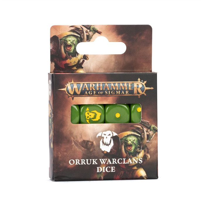AGE OF SIGMAR: ORRUK WARCLANS DICE AGE OF SIGMAR: ORRUK WARCLANS DICE