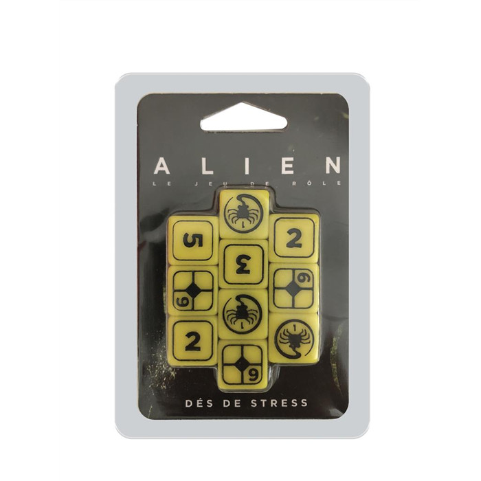 ALIEN : LE JEU DE RÔLE - DÉS DE STRESS ALIEN : LE JEU DE RÔLE - DÉS DE STRESS