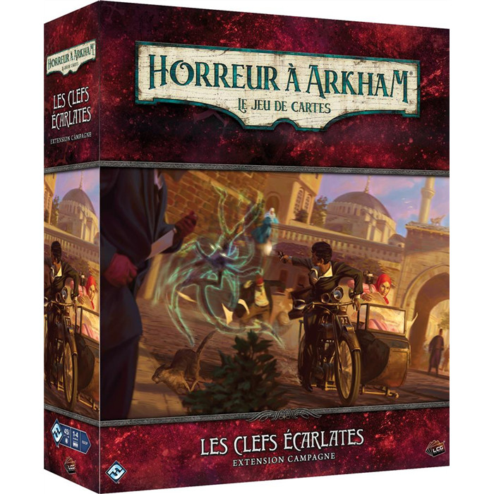 ARKHAM JCE : LES CLEFS ÉCARLATES CAMPAGNE ARKHAM JCE : LES CLEFS ÉCARLATES CAMPAGNE