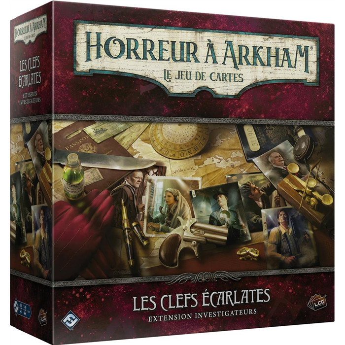 ARKHAM JCE : LES CLEFS ÉCARLATES (INVESTIGATEURS) ARKHAM JCE : LES CLEFS ÉCARLATES (INVESTIGATEURS)