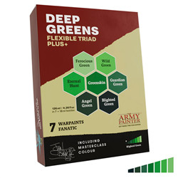 ARMY PAINTER - DEEP GREEN FLEXIBLE TRIAD PLUS+