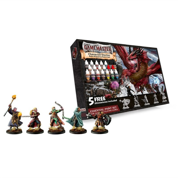 ARMY PAINTER - GAMEMASTER ADVENTURE STARTER ROLEPLAYING PAINT SET ARMY PAINTER - GAMEMASTER ADVENTURE STARTER ROLEPLAYING PAINT SET