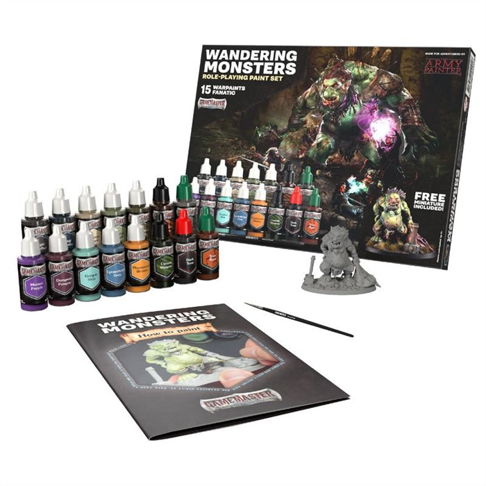 ARMY PAINTER - GAMEMASTER WANDERING MONSTERS ROLEPLAYING PAINT SET ARMY PAINTER - GAMEMASTER WANDERING MONSTERS ROLEPLAYING PAINT SET