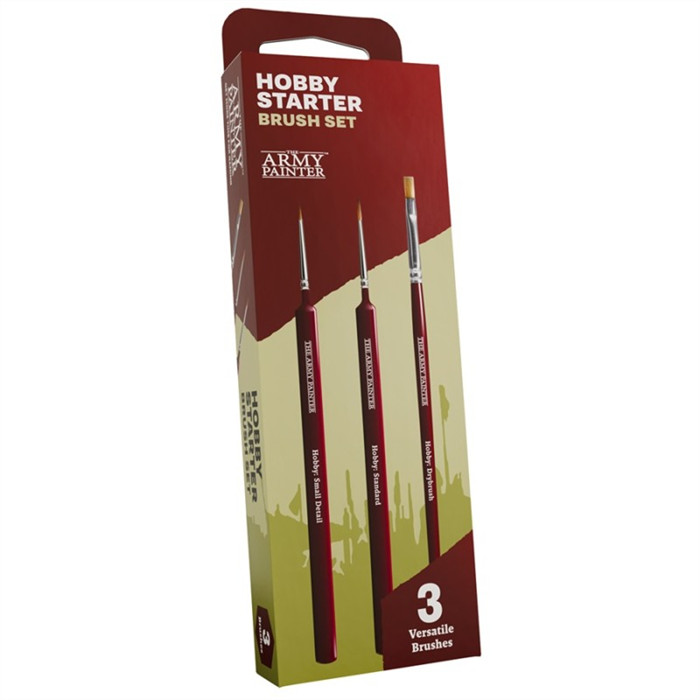 ARMY PAINTER - PINCEAUX - HOBBY STARTER BRUSH SET ARMY PAINTER - PINCEAUX - HOBBY STARTER BRUSH SET