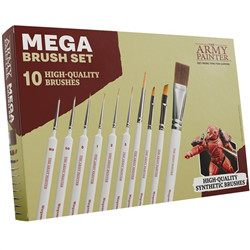 ARMY PAINTER - PINCEAUX - MEGA BRUSH SET