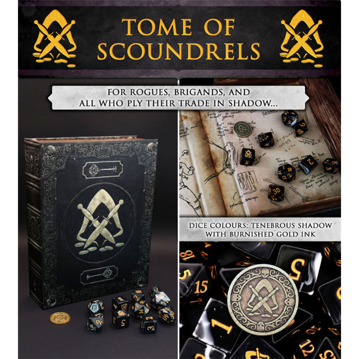 ARTEFACT GAMES - TOME OF SCOUNDRELS (ROGUE) ARTEFACT GAMES - TOME OF SCOUNDRELS (ROGUE)