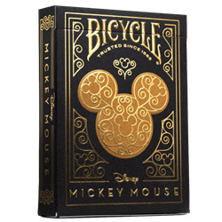 BICYCLE - MICKEY BLACK & GOLD