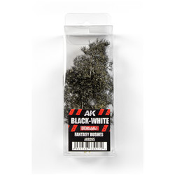 BLACK-WHITE FANTASY BUSHES