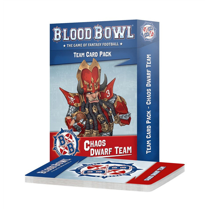 BLOOD BOWL: CHAOS DWARF CARDS BLOOD BOWL: CHAOS DWARF CARDS