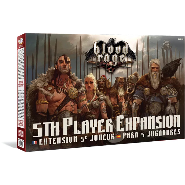 BLOOD RAGE - EXT 5TH PLAYER BLOOD RAGE - EXT 5TH PLAYER