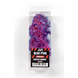 BLUE-PINK FANTASY BUSHES