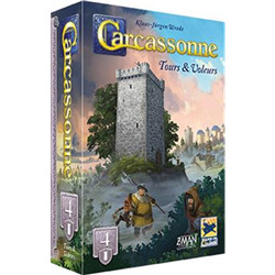 CARCASSONNE EXT 4. TOURS ET VOLEURS