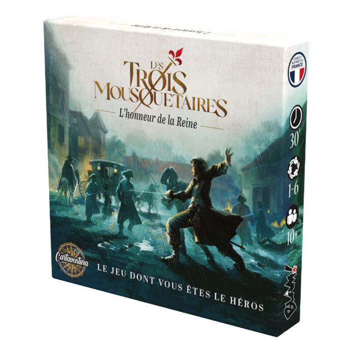 CARTAVENTURA - 3 MOUSQUETAIRES, HONNEUR DE LA REINE CARTAVENTURA - 3 MOUSQUETAIRES, HONNEUR DE LA REINE