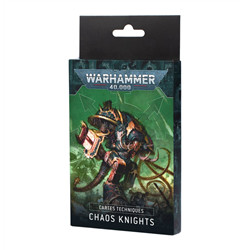 CARTES TECHNIQUES: CHAOS KNIGHTS