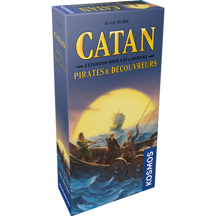 CATAN - EXT. - PIRATES & DÉCOUVREURS - 5 - 6 JOUEURS CATAN - EXT. - PIRATES & DÉCOUVREURS - 5 - 6 JOUEURS