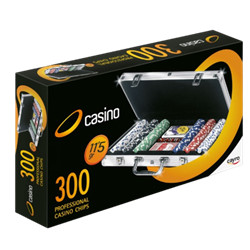 CAYRO 300 POKER CHIPS (11,5GR) ALUMINIUM CASE