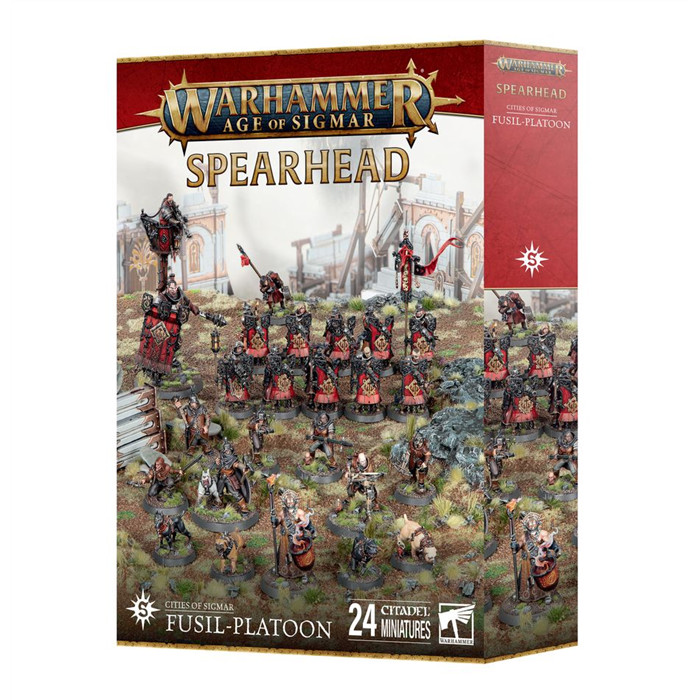CITIES OF SIGMAR: PELETON FUSILIER CITIES OF SIGMAR: PELETON FUSILIER