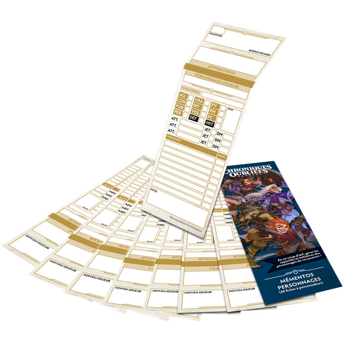 COF 2 - MÉMENTOS DES PERSONNAGES COF 2 - MÉMENTOS DES PERSONNAGES