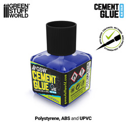 COLLE POUR PLASTIQUE BLEUE 40ML