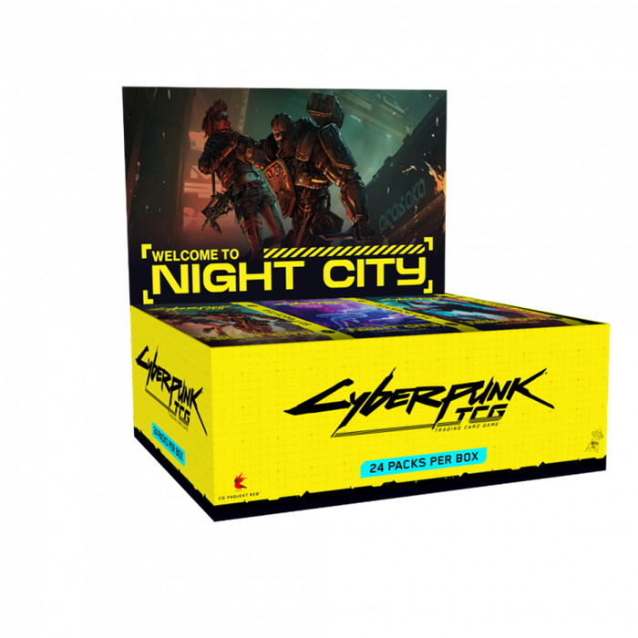 CYBERPUNK TCG - WELCOME TO NIGHT CITY - BOOSTER DISPLAY CYBERPUNK TCG - WELCOME TO NIGHT CITY - BOOSTER DISPLAY