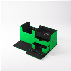 DECK BOX - GAMEGENIC - GREEN/BLACK -THE ACADEMIC 133+ XL