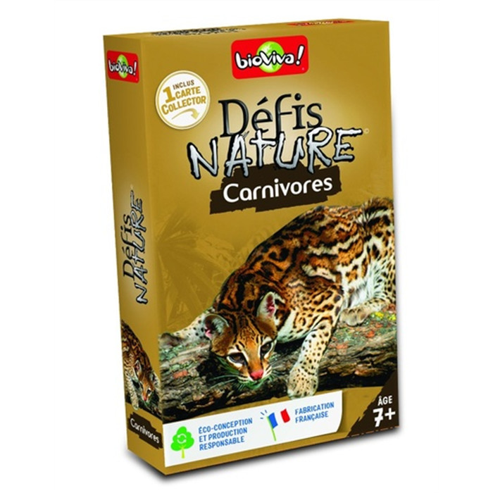 DÉFIS NATURE - CARNIVORES DÉFIS NATURE - CARNIVORES