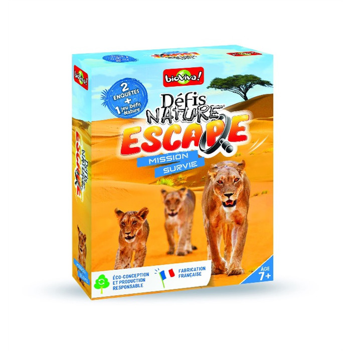 DÉFIS NATURE ESCAPE - MISSION SURVIE DÉFIS NATURE ESCAPE - MISSION SURVIE