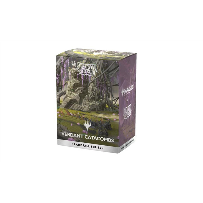 DRAGON SHIELD - LANDFALL SERIES - VERDANT CATACOMB (100) DRAGON SHIELD - LANDFALL SERIES - VERDANT CATACOMB (100)