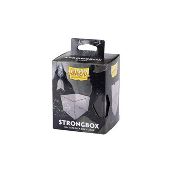 DRAGON SHIELD STRONGBOX BOX - CLEAR DRAGON SHIELD STRONGBOX BOX - CLEAR