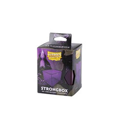 DRAGON SHIELD STRONGBOX BOX - CLEAR PURPLE