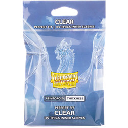 DS 100 SLEEVES - THICK INNER SLEEVES - CLEAR