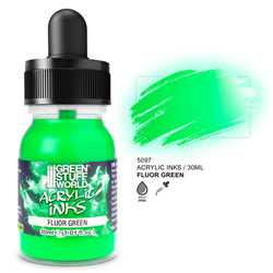 ENCRE ACRYLIQUE FLUORESCENTE - VERT