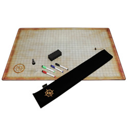 ENHANCE TABLETOP RPGS DELUXE RPG GRID MAT CAMPAIGN KIT