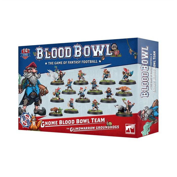 ÉQUIPE DE GNOMES POUR BLOOD BOWL: LES GLIMDWARROW GROUNDHOGS ÉQUIPE DE GNOMES POUR BLOOD BOWL: LES GLIMDWARROW GROUNDHOGS