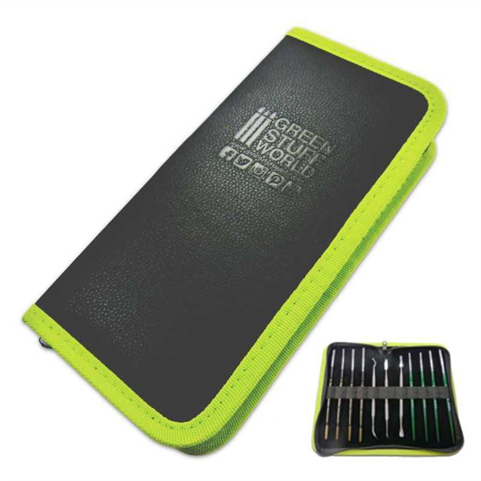 ETUI EN CUIR PREMIUM POUR OUTILS ET PINCEAUX ETUI EN CUIR PREMIUM POUR OUTILS ET PINCEAUX