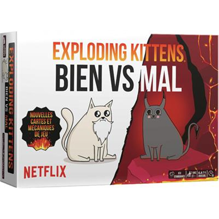 EXPLODING KITTENS - BIEN VS MAL EXPLODING KITTENS - BIEN VS MAL