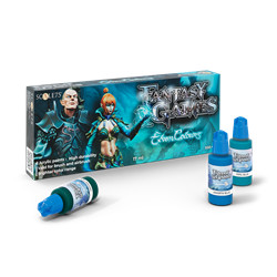 FANTASY & GAMES : ELVEN COLORS PAINT SET