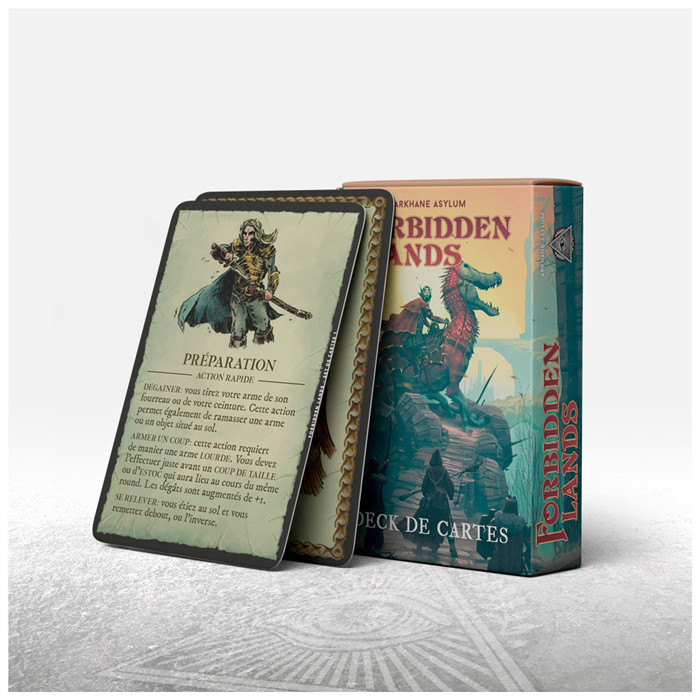 FORBIDDEN LANDS : DECK DE CARTES FORBIDDEN LANDS : DECK DE CARTES