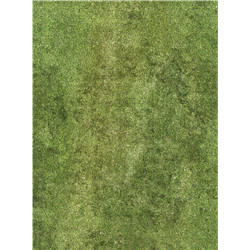 GAME MAT - HEROIC GRASS 44"X60"/112/152CM - SINGLE SIDED RUBBER MAT