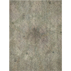 GAME MAT - PAVED PLAZA 44"X60"/112/152CM - SINGLE SIDED RUBBER MAT