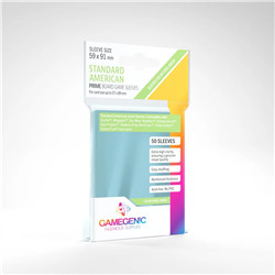 GAMEGENIC - PRIME BOARD GAME SLEEVES - 59X91