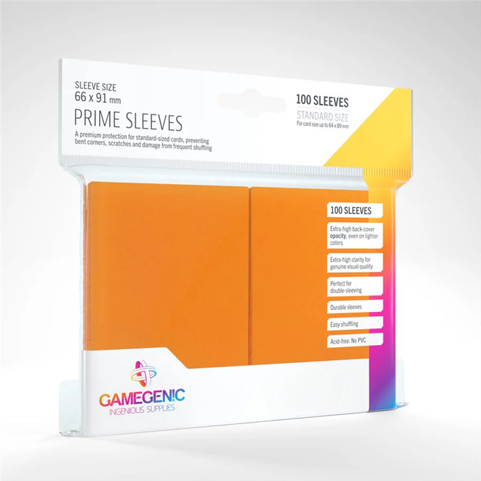 GAMEGENIC - PRIME SLEEVES 66X91 GAMEGENIC - PRIME SLEEVES 66X91