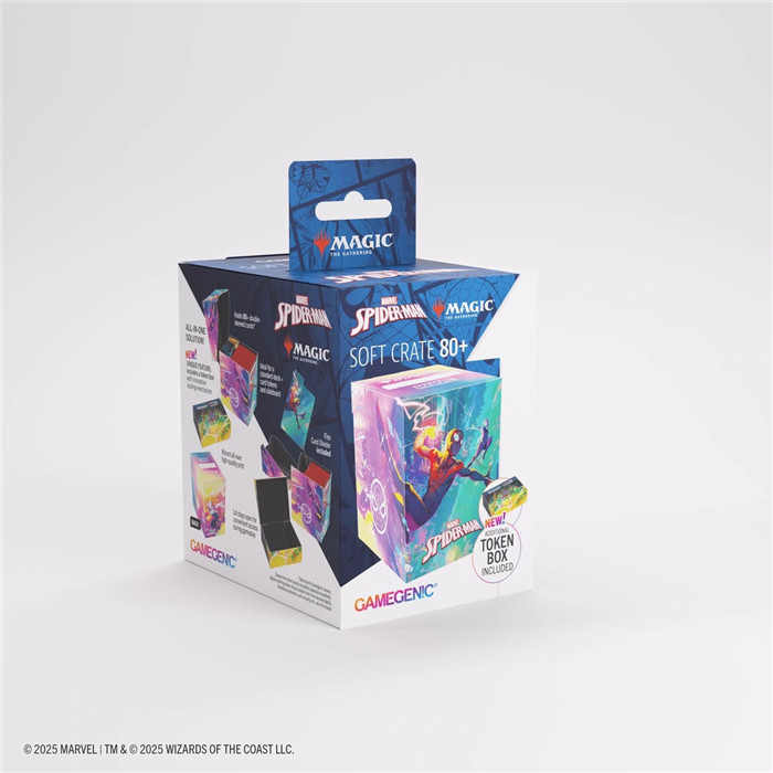 GAMEGENIC - SPIDER-MAN SOFT CRATE 80+ - SPIDERMAN/SPIDER-GWEN GAMEGENIC - SPIDER-MAN SOFT CRATE 80+ - SPIDERMAN/SPIDER-GWEN