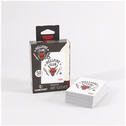 GAMEGENIC - STRANGER THINGS - HELLFIRE CLUB ART SLEEVES HELLFIRE CLUB