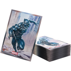 GG: MTG MSH PREMIUM ART SLEEVES BLACK PANTHER