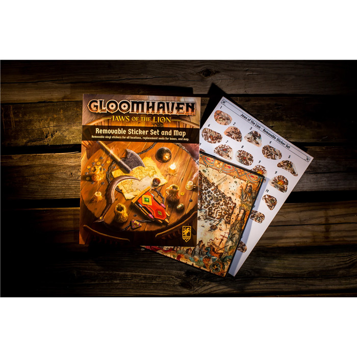 GLOOMHAVEN JAWS OF THE LION STICKERS GLOOMHAVEN JAWS OF THE LION STICKERS