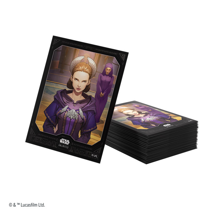 GM - SW UNLIMITED - ART SLEEVES - PADMÉ AMIDALA GM - SW UNLIMITED - ART SLEEVES - PADMÉ AMIDALA